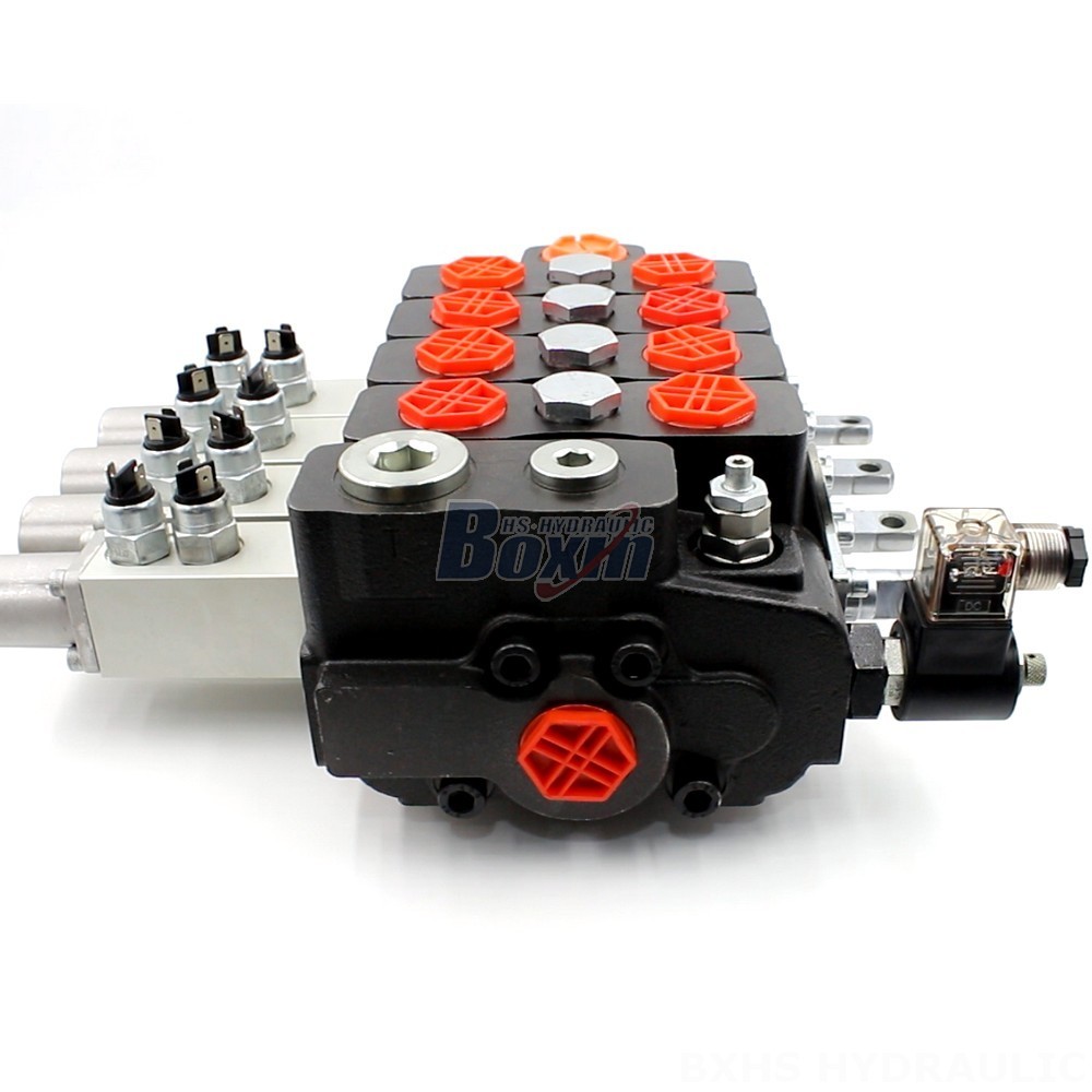 DLS180 Micro Switch Manual 4 Spool Sectional Directional Valve | Wholesale & Distribution main image